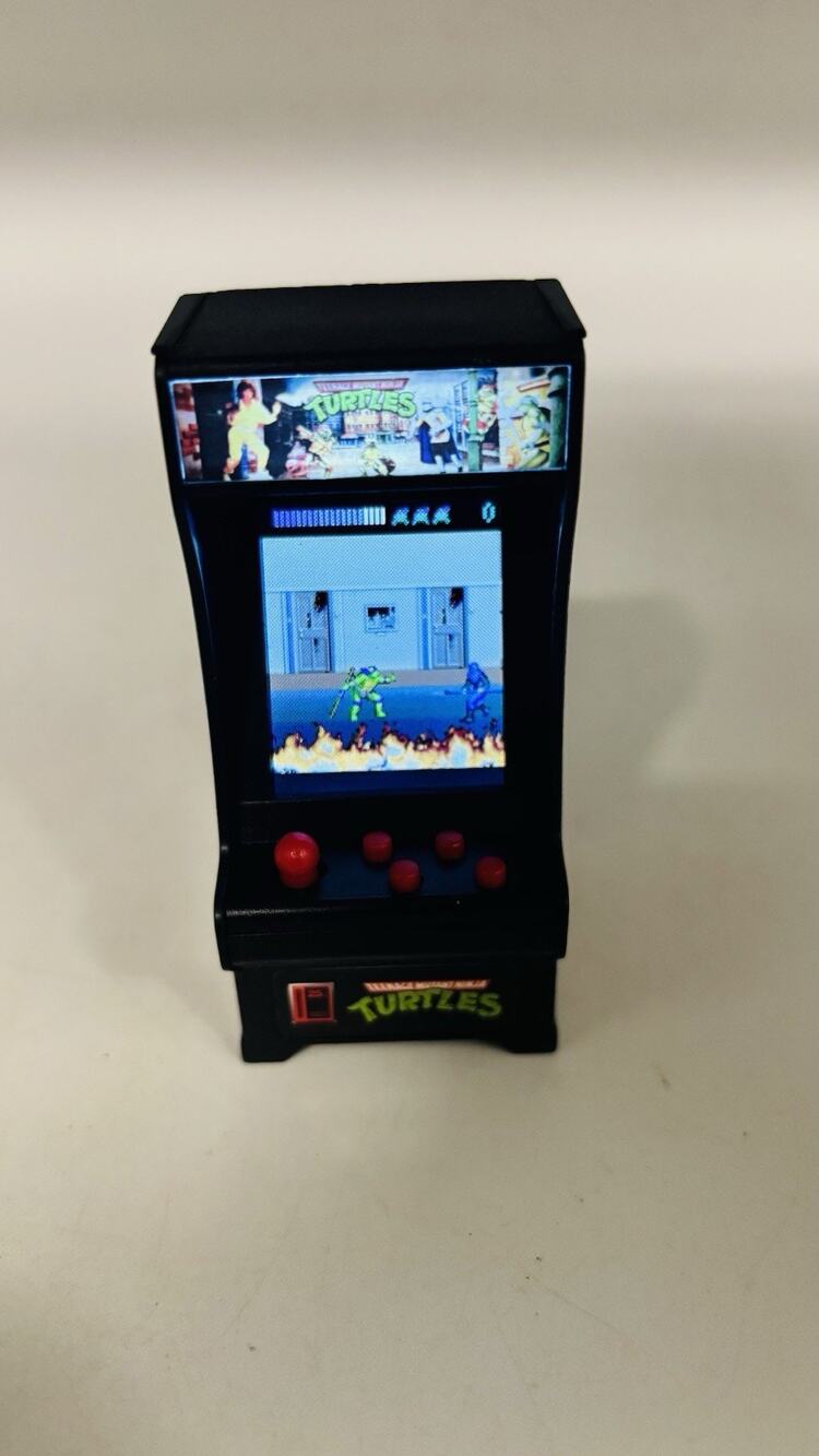 Super Impulse Teenage Mutant Ninja Turtles Mini Arcade Machine 2020 TMNT Tested